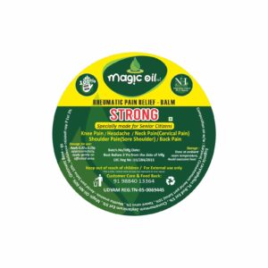 magic oil pain relief balm – strong